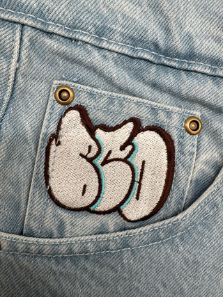 Baggy Shorts | Light Blue