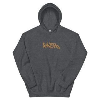 Hoodie | Gold Calligraphy Emblem