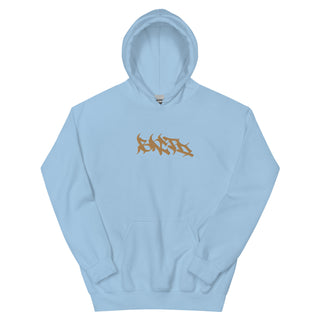 Hoodie | Gold Calligraphy Emblem